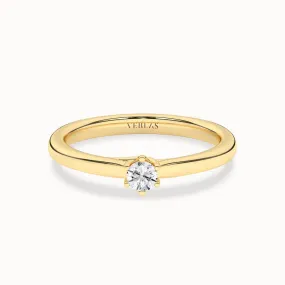 6-Pronged Round Ring