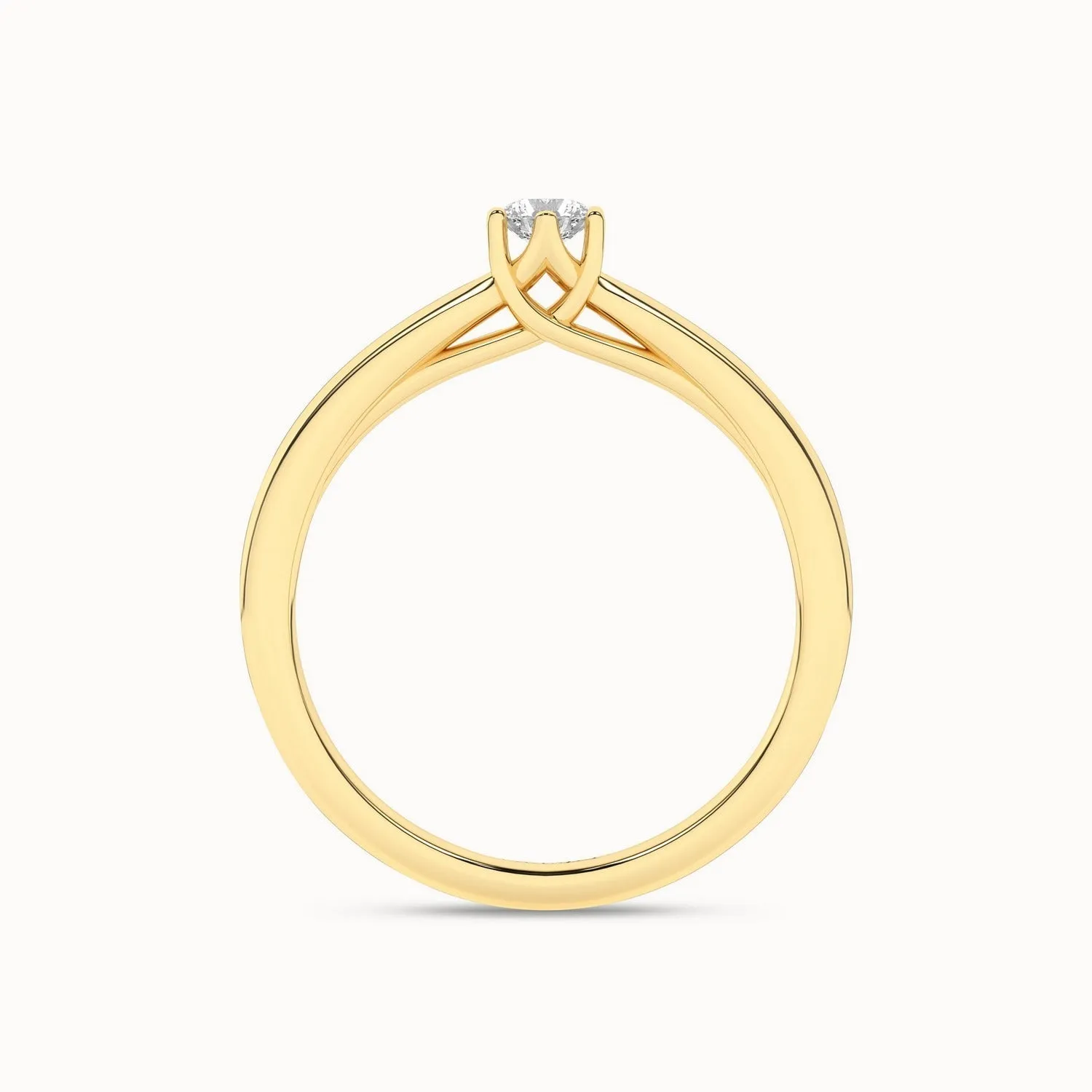 6-Pronged Round Ring