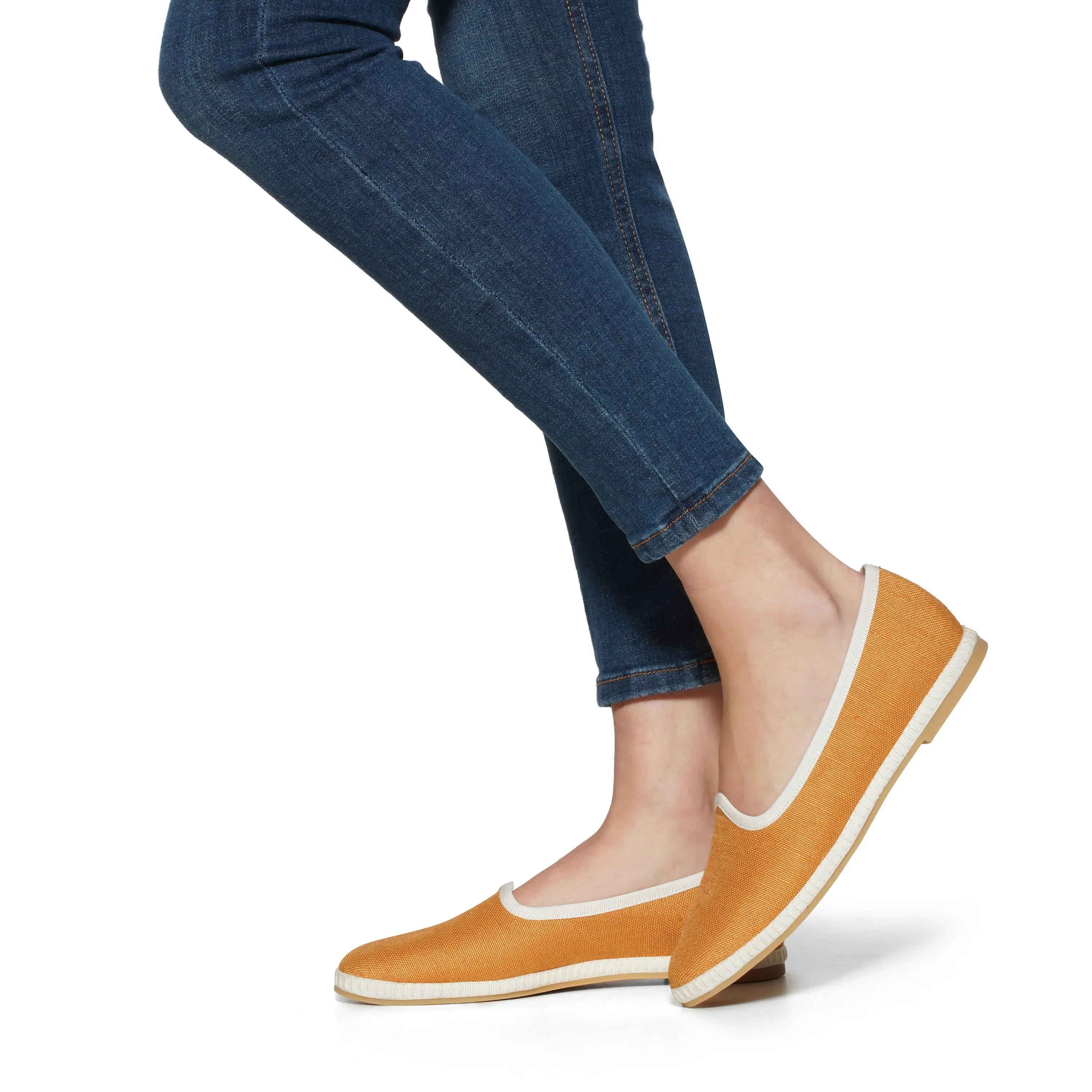 Allegra Flats Ocra