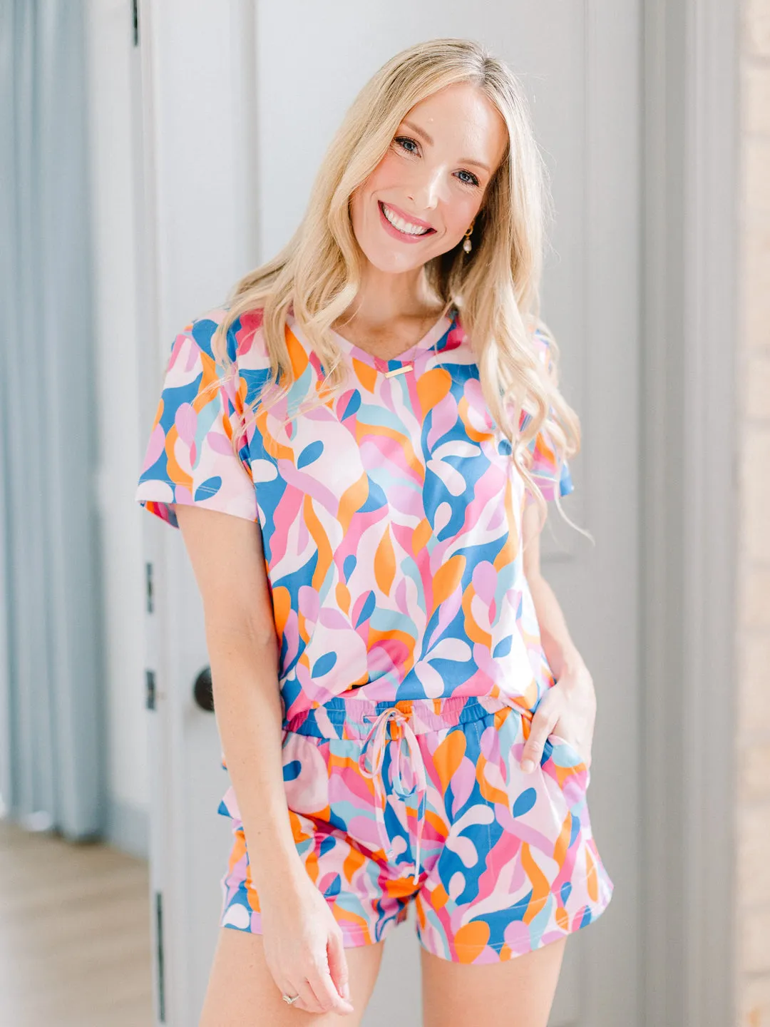 Alli Pajama Set - Make a Splash