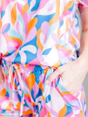 Alli Pajama Set - Make a Splash