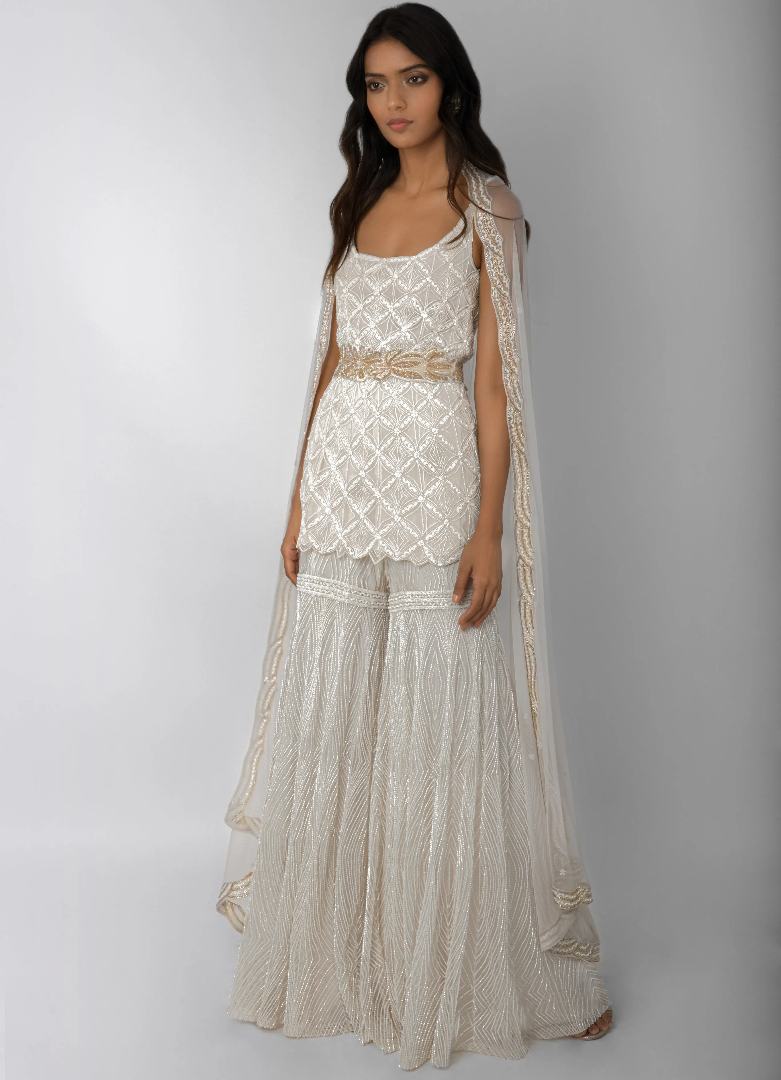 Anna Gharara Set