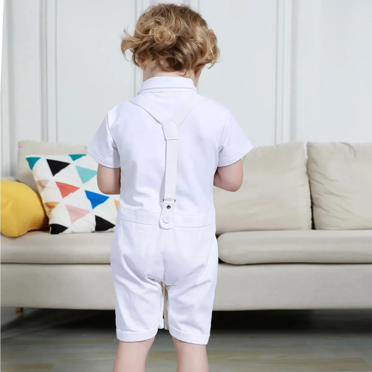 Baby Boy Baptism Gentleman Outfit 3pc Set