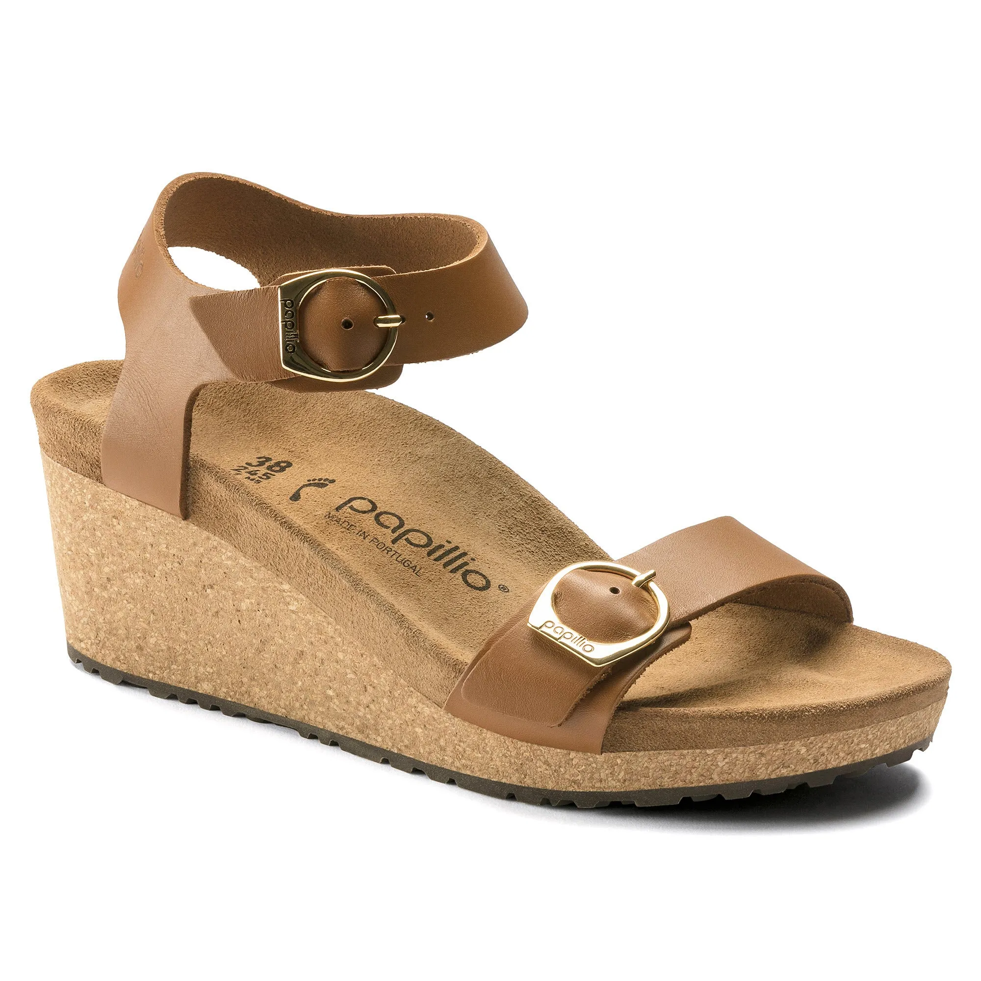 BIRKENSTOCK SOLEY GINGER BROWN - WOMENS