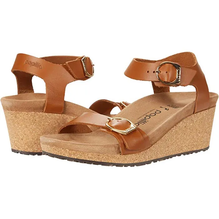 BIRKENSTOCK SOLEY GINGER BROWN - WOMENS