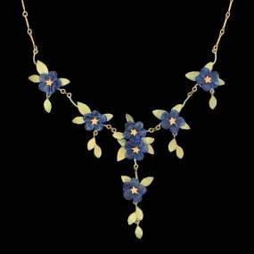Blue-Eyed Mary Necklace