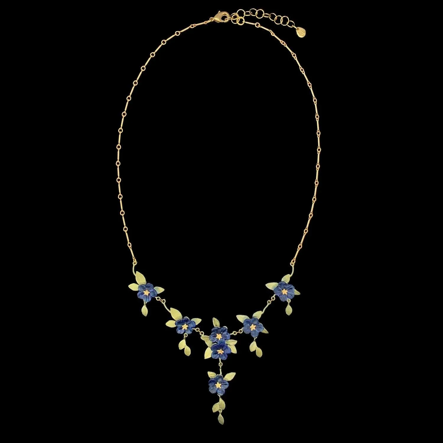 Blue-Eyed Mary Necklace
