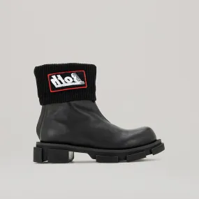 both - GAO MID ZIPPED CHELSEA-BLACK