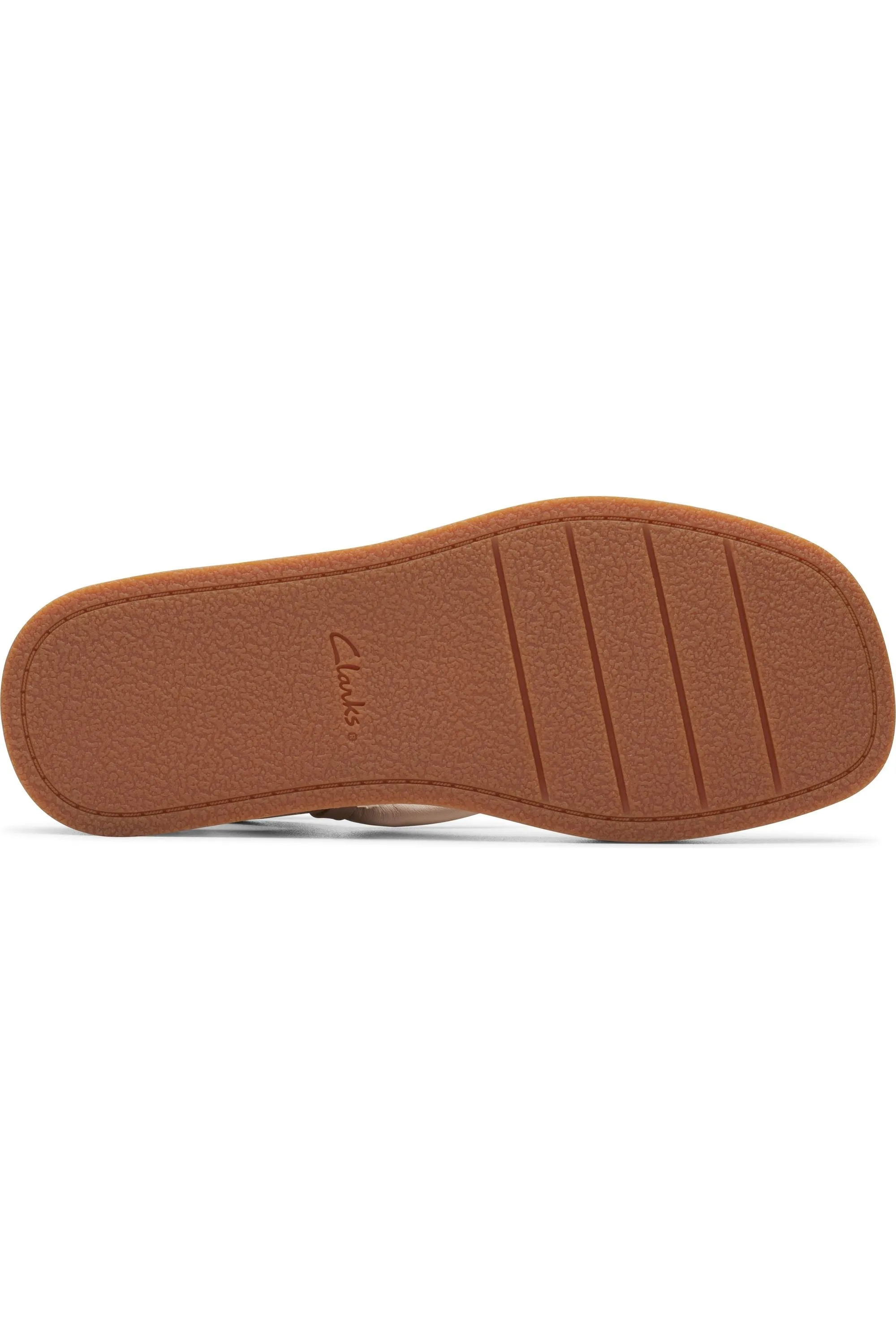 Clarks Alda Cross in Sand leather