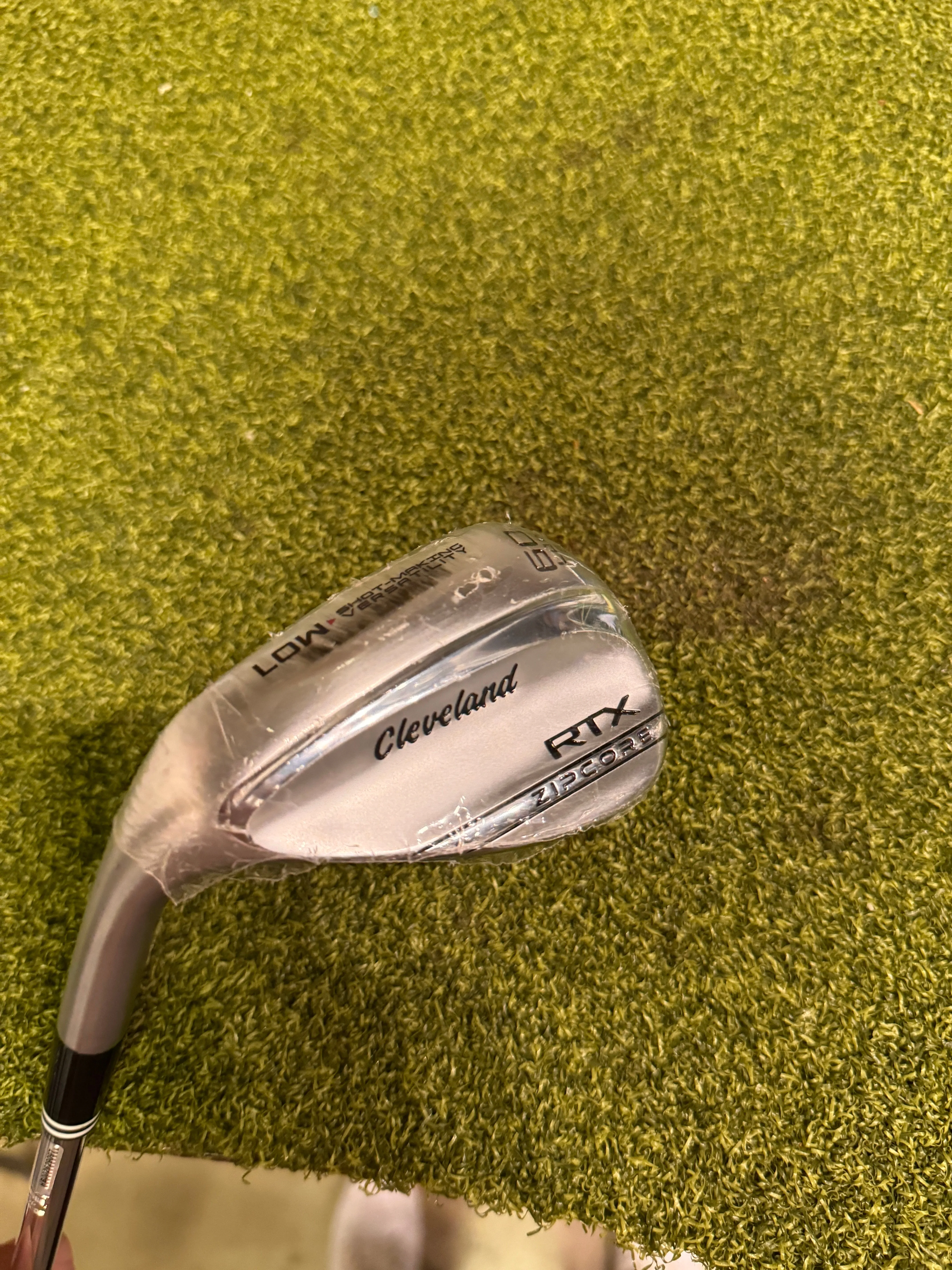 Cleveland RTX Zipcroe 60.6* Tour Satin Wedge, Dynamic Gold Spinner Wedge Flex, LH