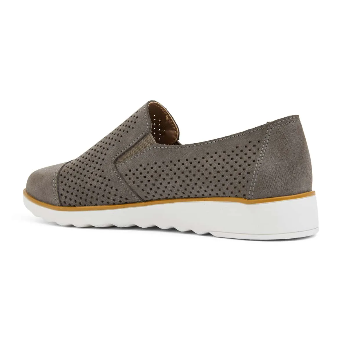 Davis Sneaker in Khaki Leather
