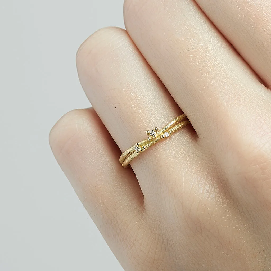 Diamond Encrusted Wrap Band