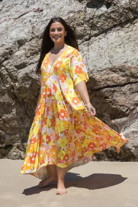 FINAL SALE Peak Maxi Dress in Meadow
