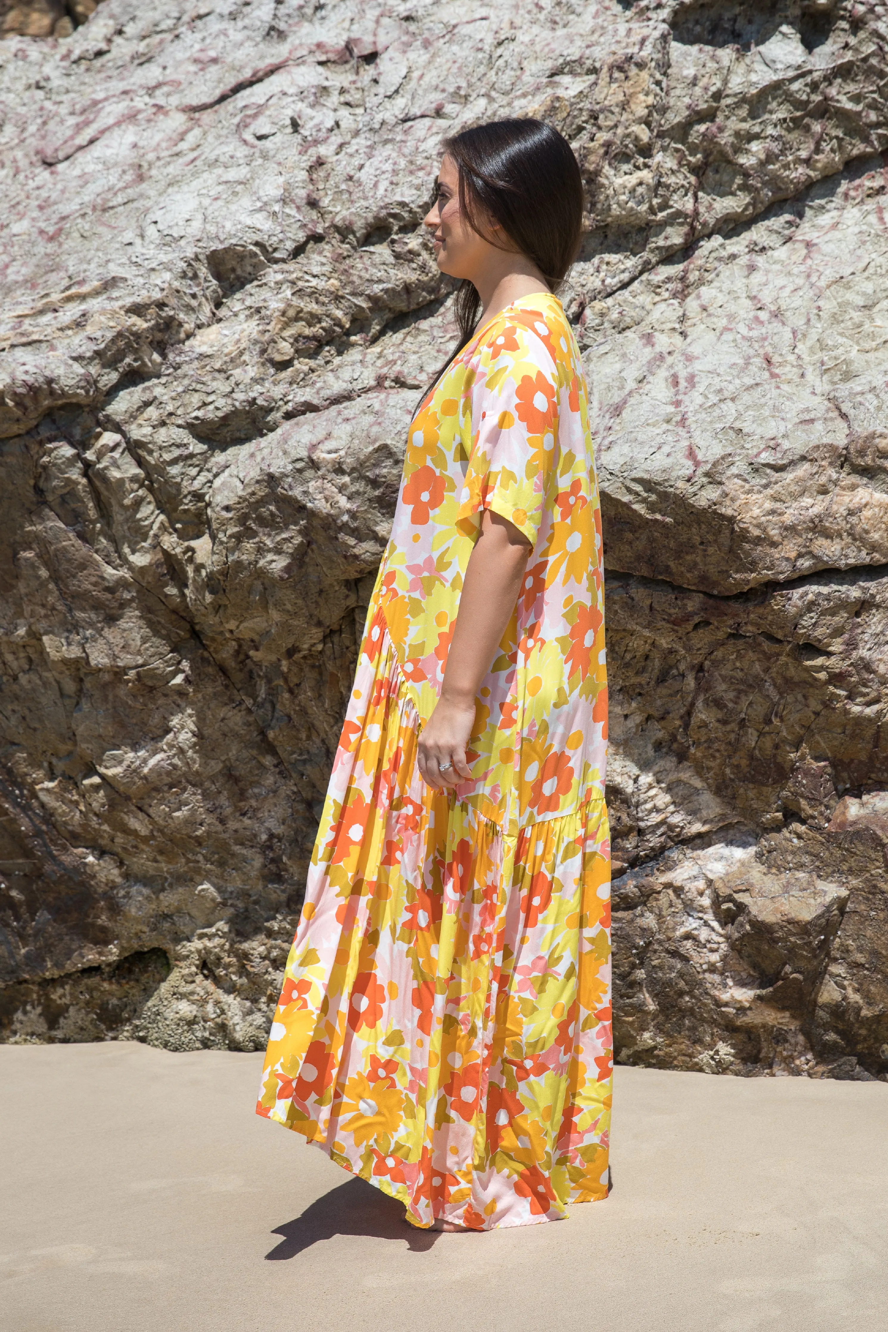 FINAL SALE Peak Maxi Dress in Meadow
