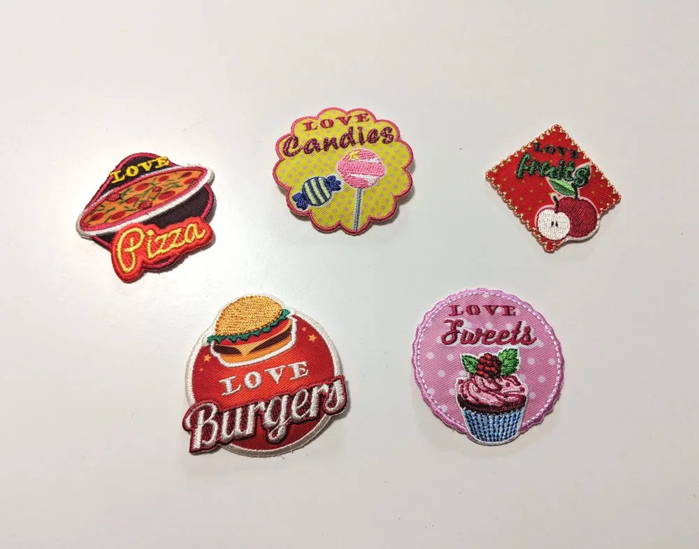 Food Love Patches