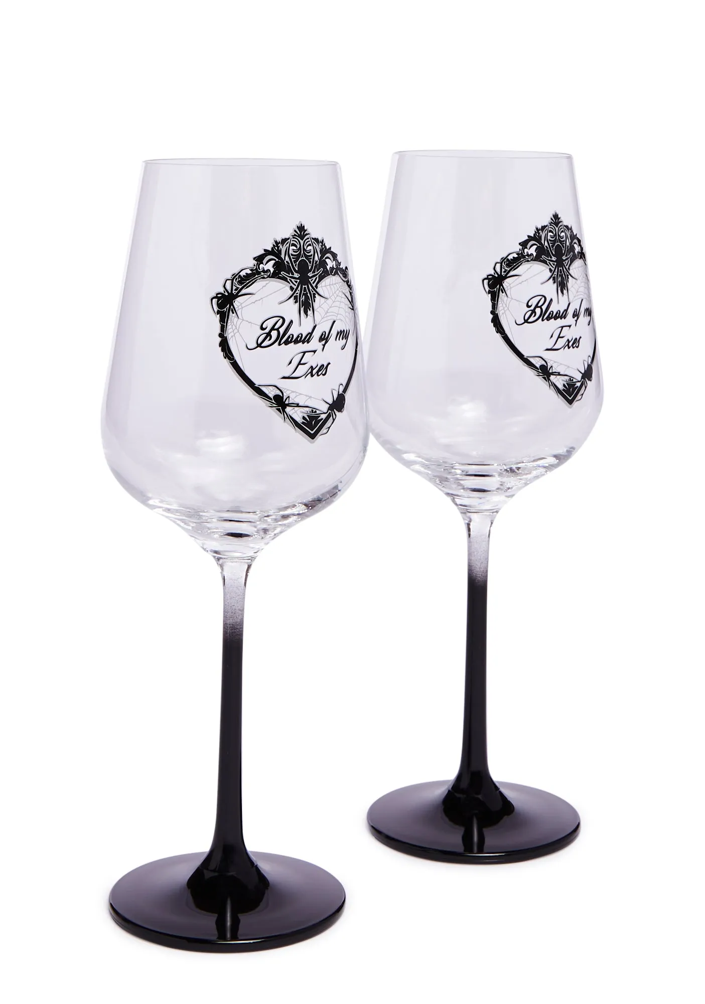 Heart's Vendetta Wine Glass Set