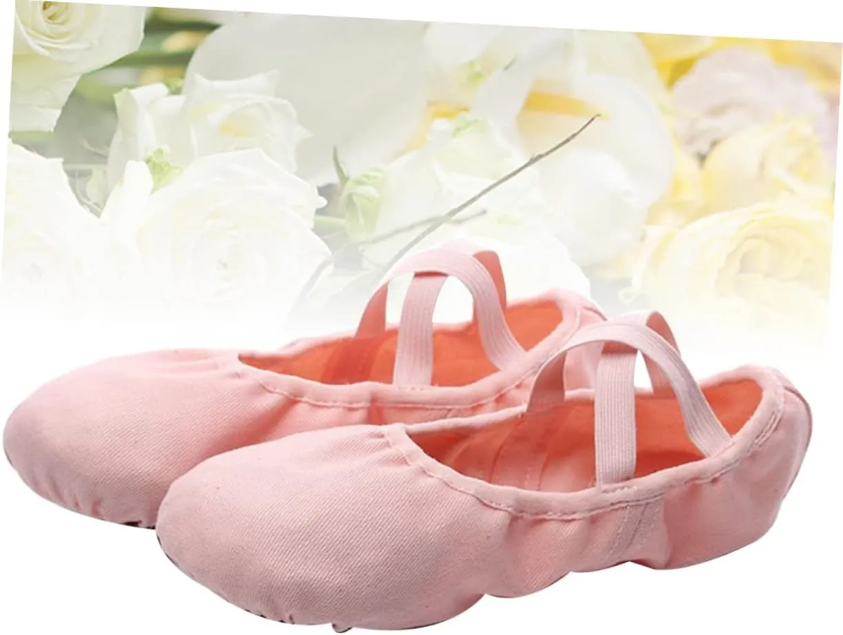 KESYOO Ballet Slipper Kids Ballet Shoes Women Flat Shoes Girl Flats Flats Shoes Ballet Shoes for Adult Shoes for Women Flats Ballet Practice Shoes Sole Shoes Soles Aldult