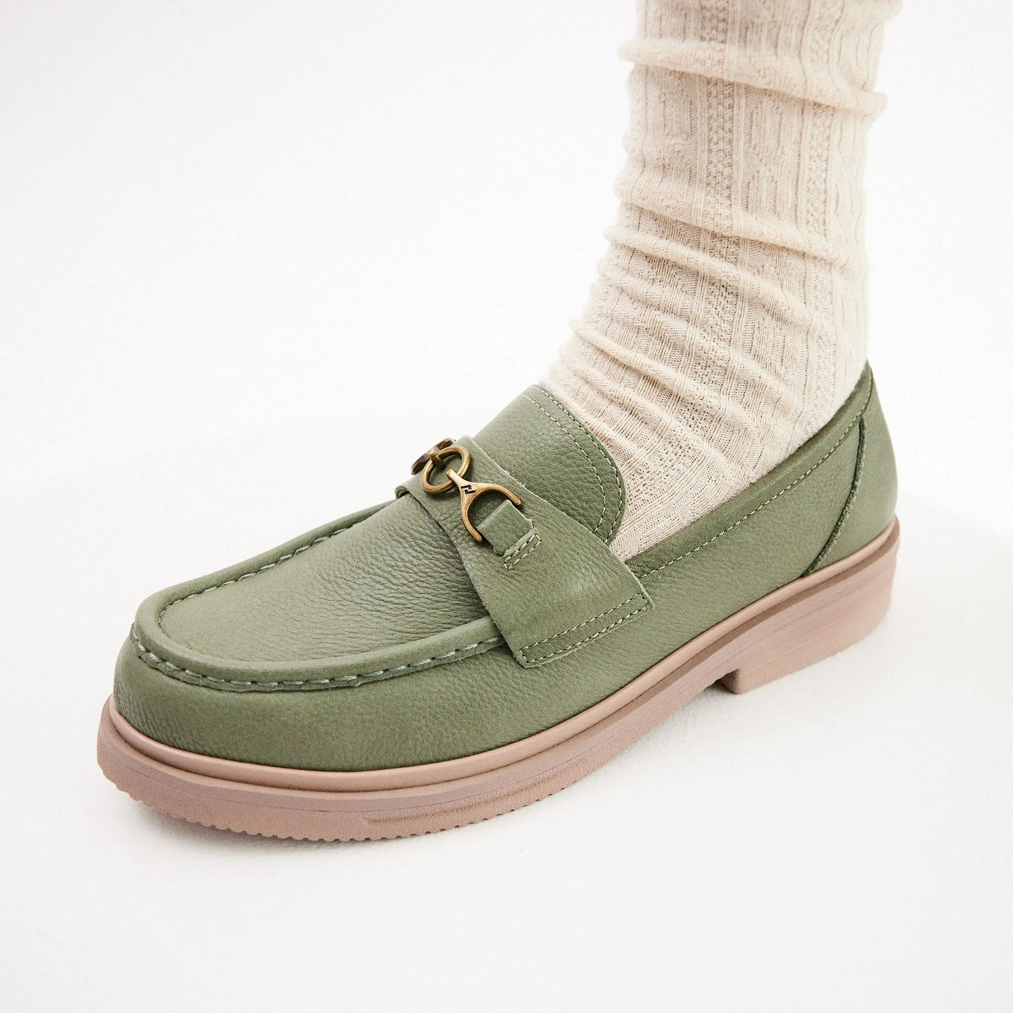Loafer Rise Moss/Latte