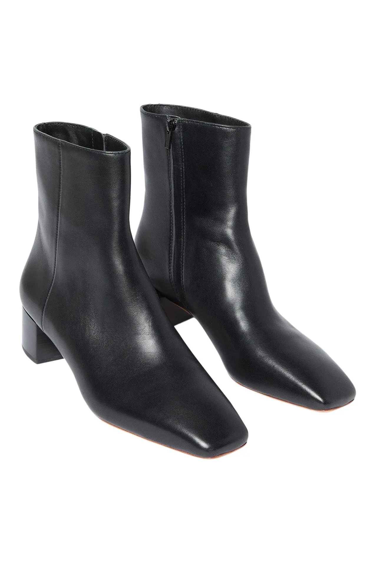 Loeffler Randall Ginny Square Toe Boot in Black