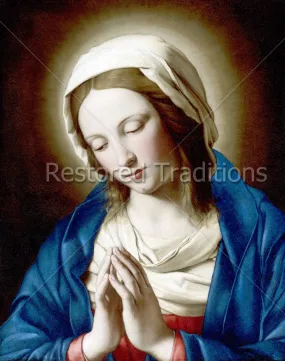 Madonna at Prayer III – Sassoferrato