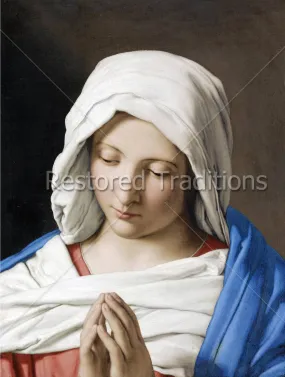 Madonna at Prayer IV – Sassoferrato