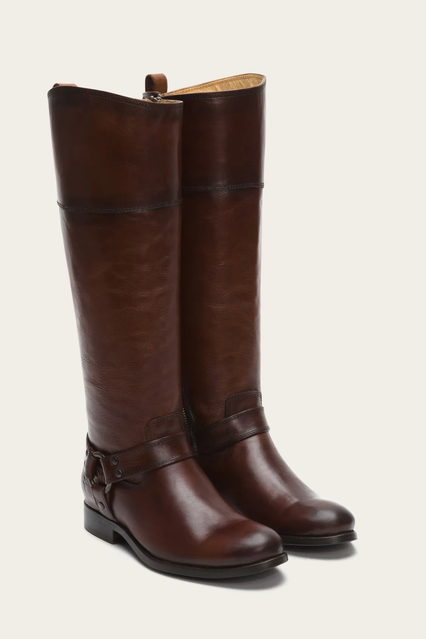 Melissa Harness Inside Zip Wide Calf - Pre-Loved