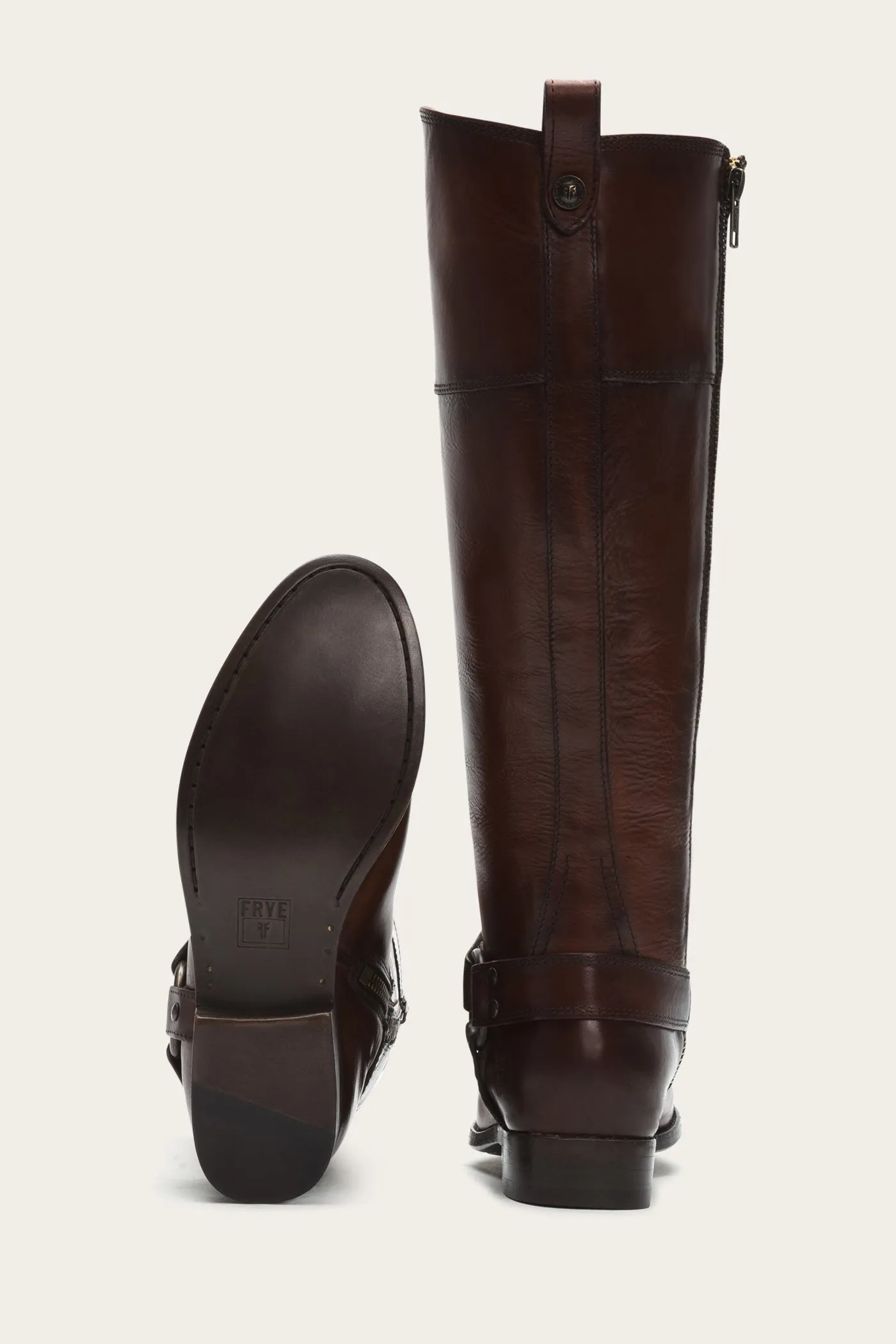 Melissa Harness Inside Zip Wide Calf - Pre-Loved