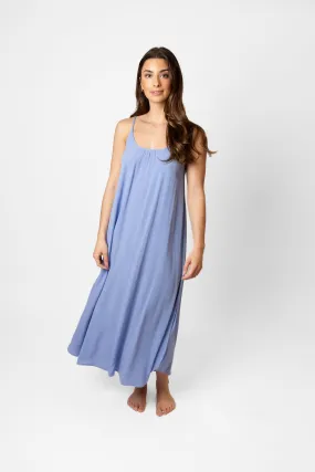 Miami Side Slit Strappy Midi Dress