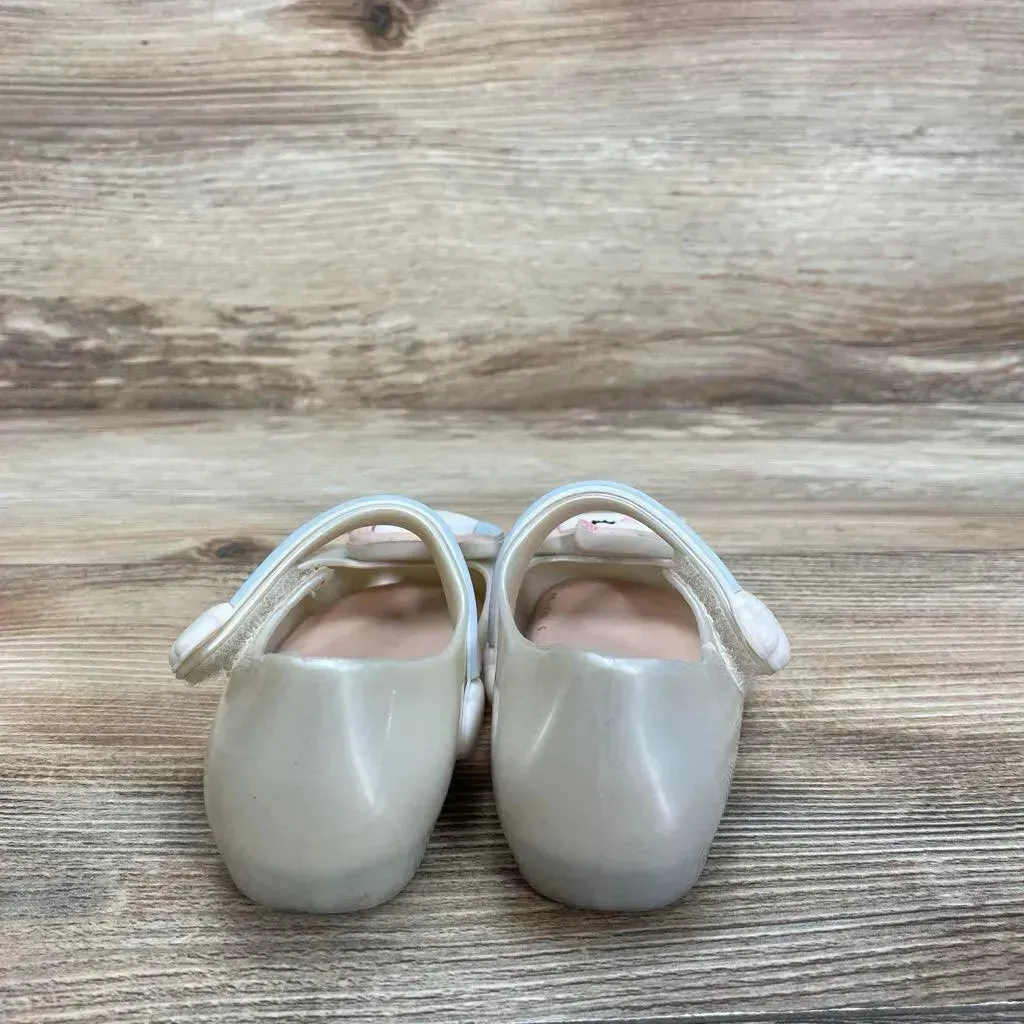 Mini Melissa Glitz Unicorn Mary Janes sz 6c