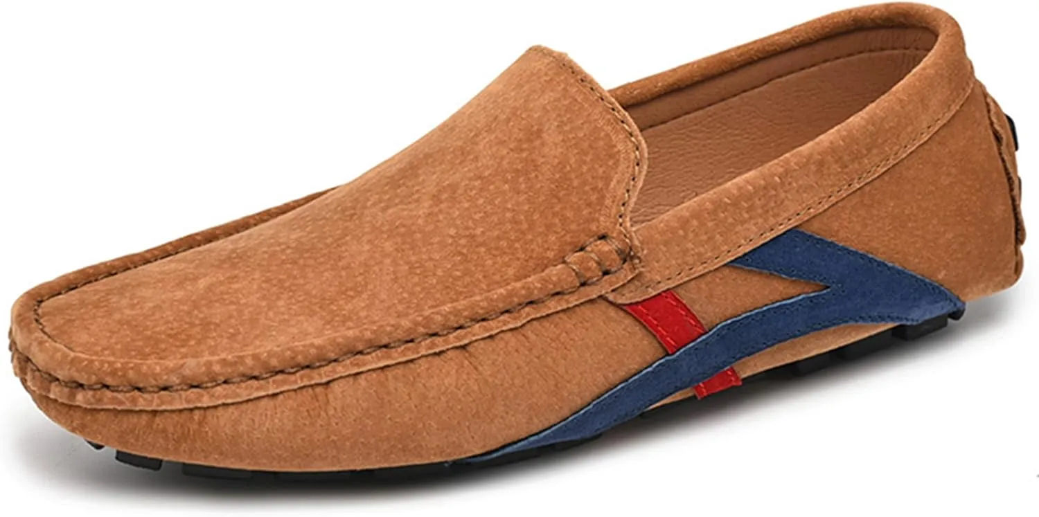 Minishion Boys Mens Loafers Shoes Slip on Fashion Summer Party Moccasin Flats YY010