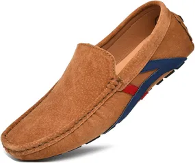 Minishion Boys Mens Loafers Shoes Slip on Fashion Summer Party Moccasin Flats YY010