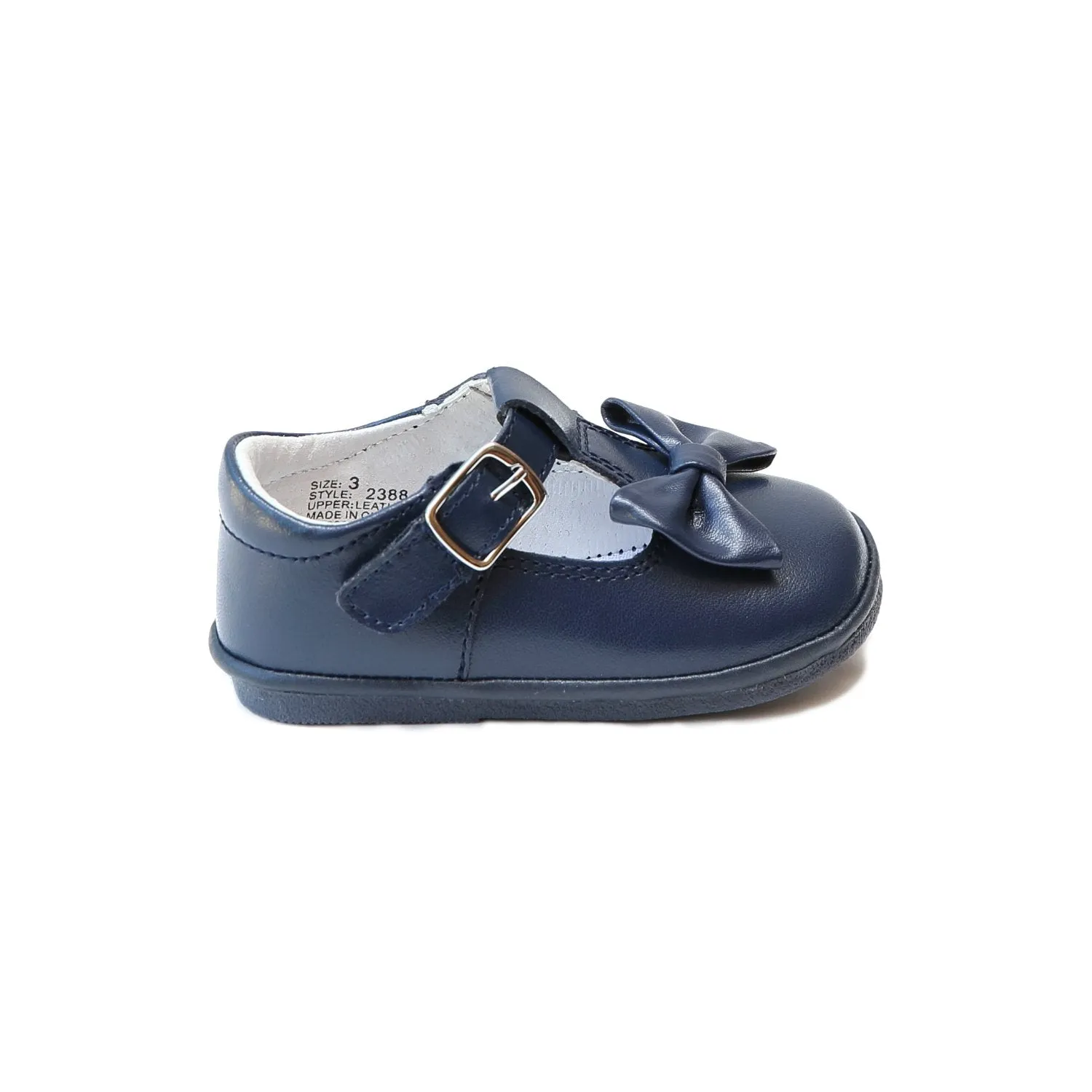 Minnie Bow Leather Mary Jane (Baby)