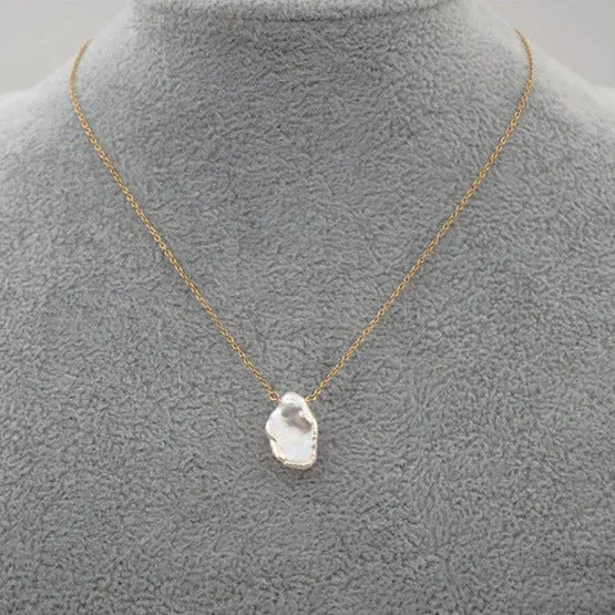 Petal Baroque Pearl Pendant