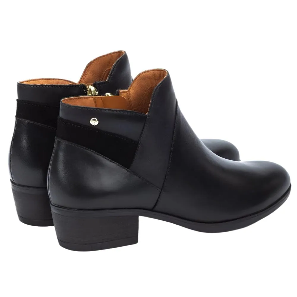Pikolinos Women's Daroca Short Ankle Boot Black
