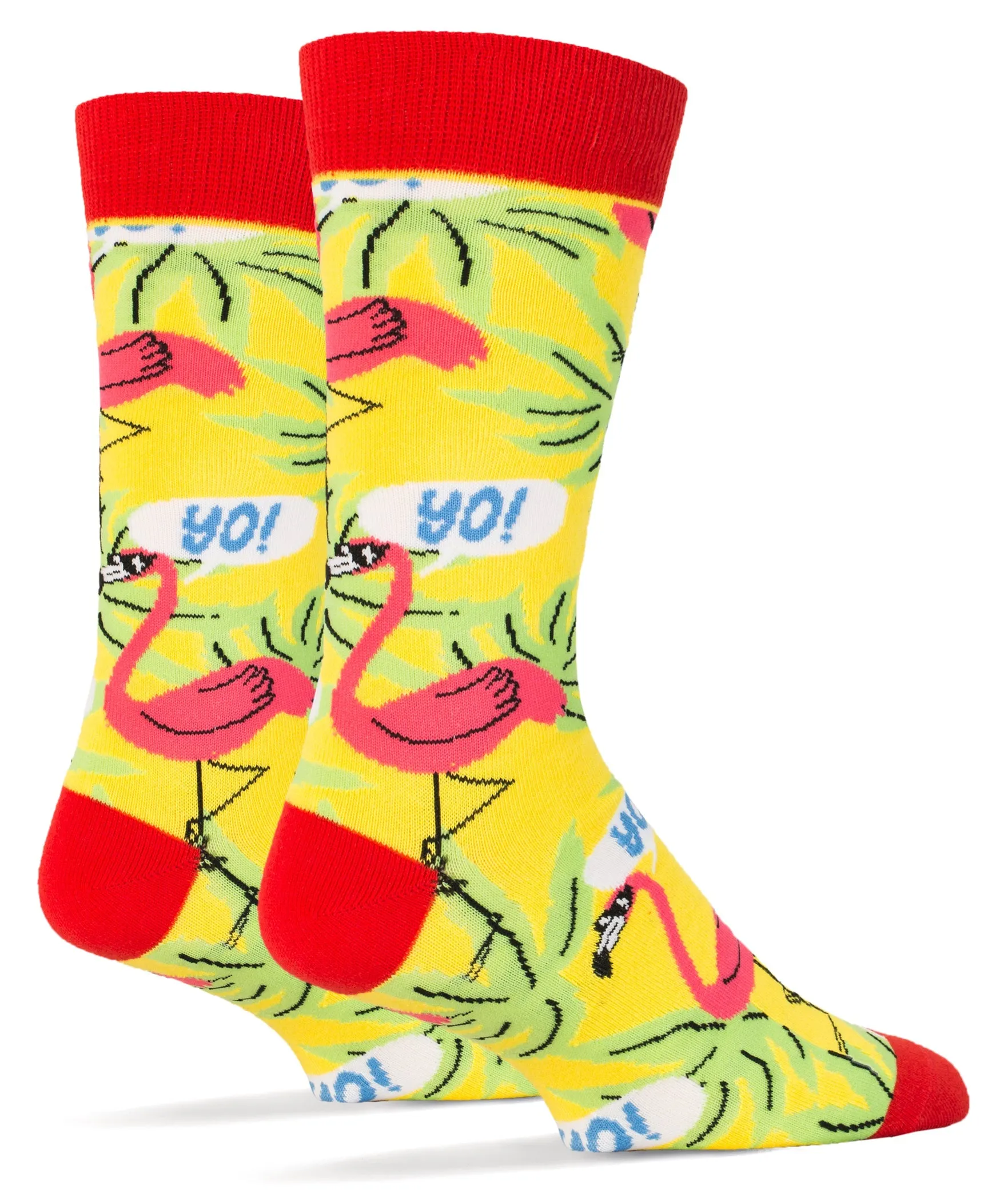 Pink Flamingos Socks