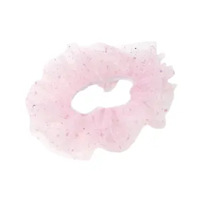 Pink Poppy Ballerina Hair Scrunchie