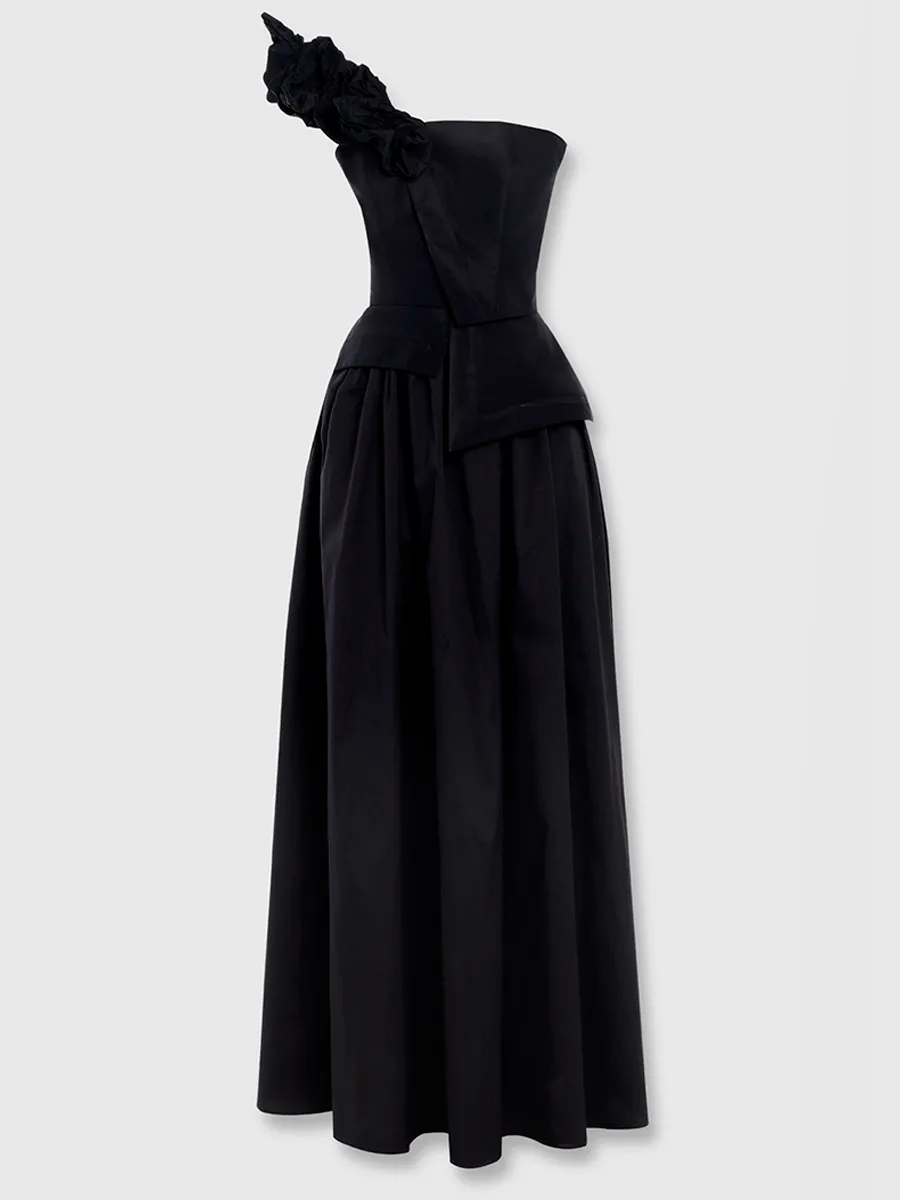 RAQUEL OROZCO Carlota Dress - Black