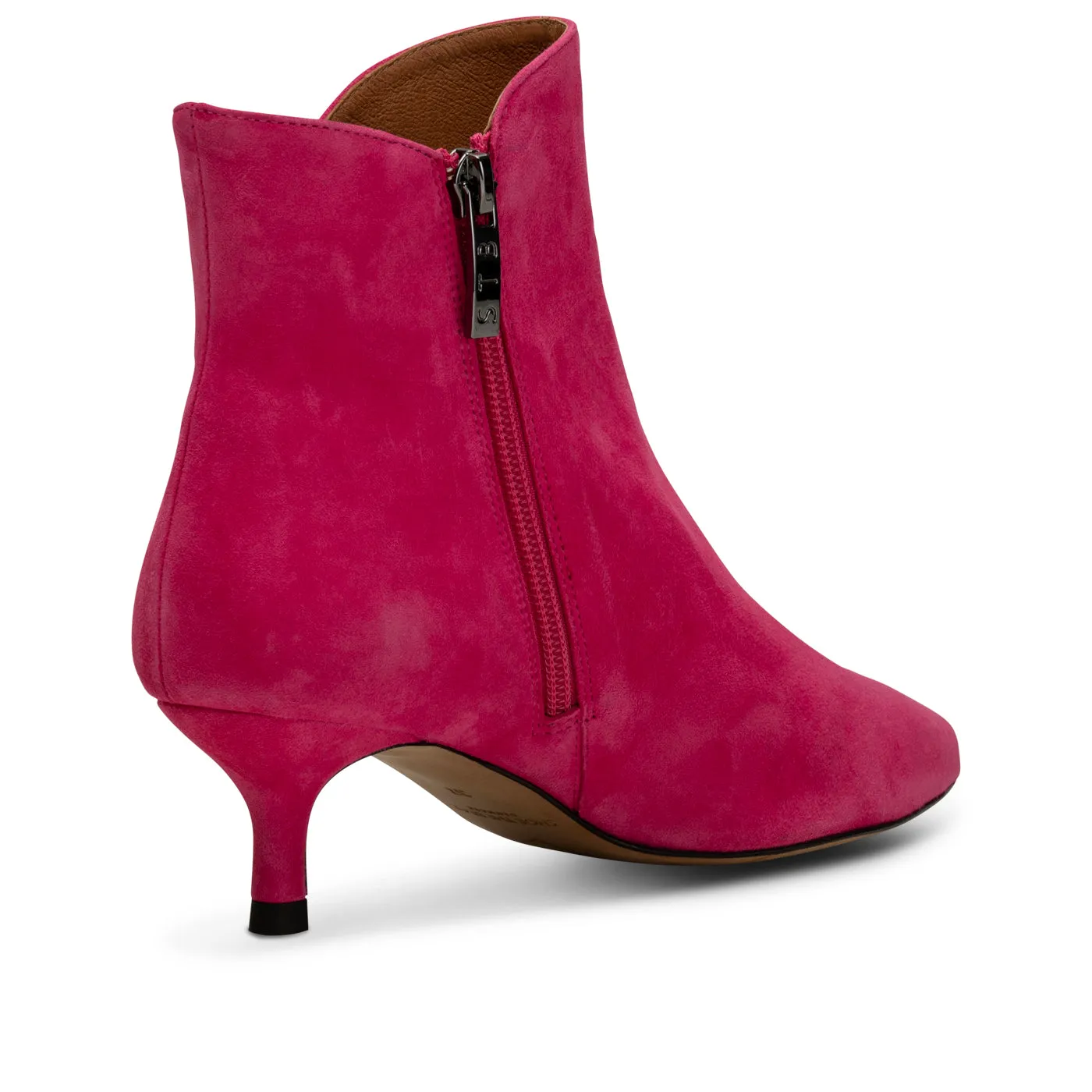 Saga støvle ruskind - FUCHSIA