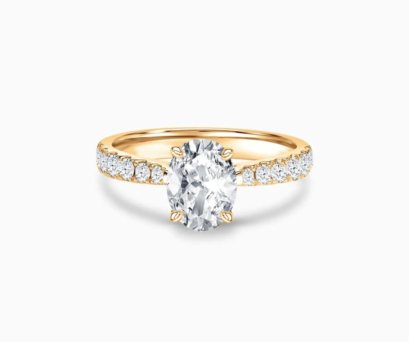 Tapered Pave Band