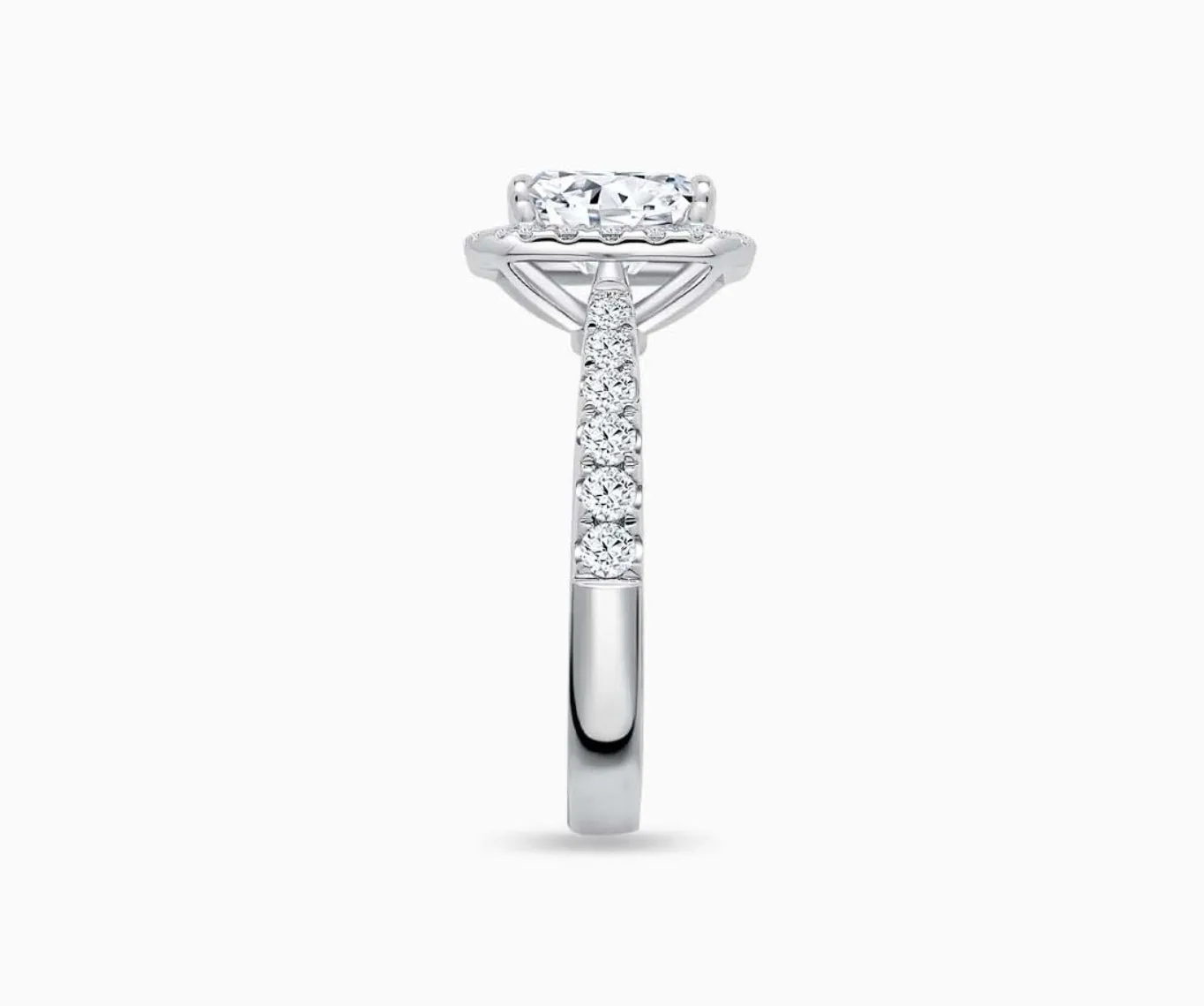 Tapered Pave Band