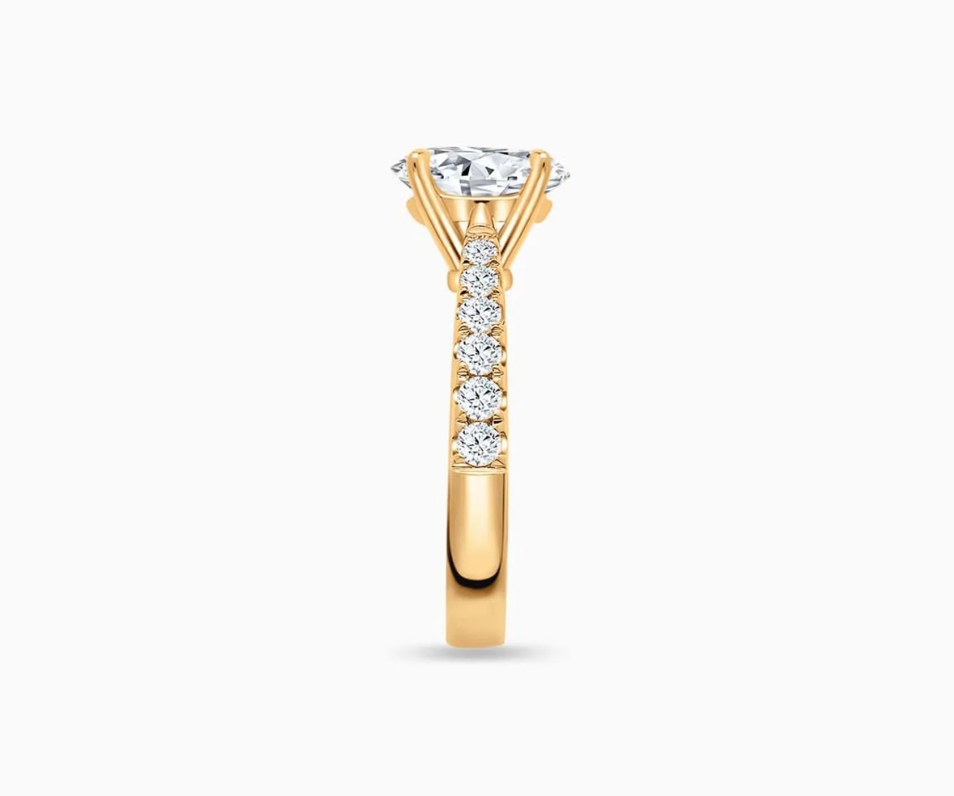 Tapered Pave Band