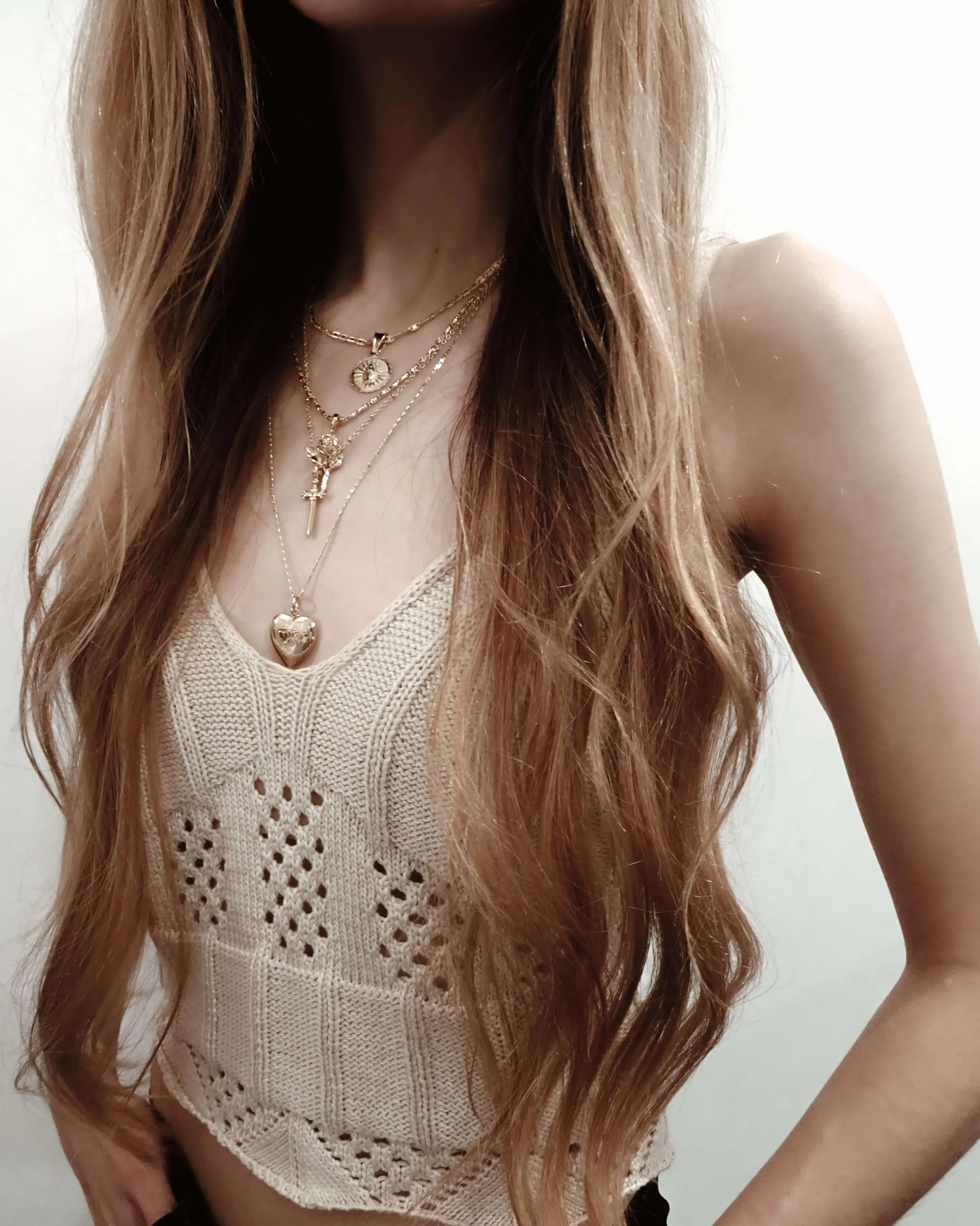 The Virgin Mary Medallion Necklace