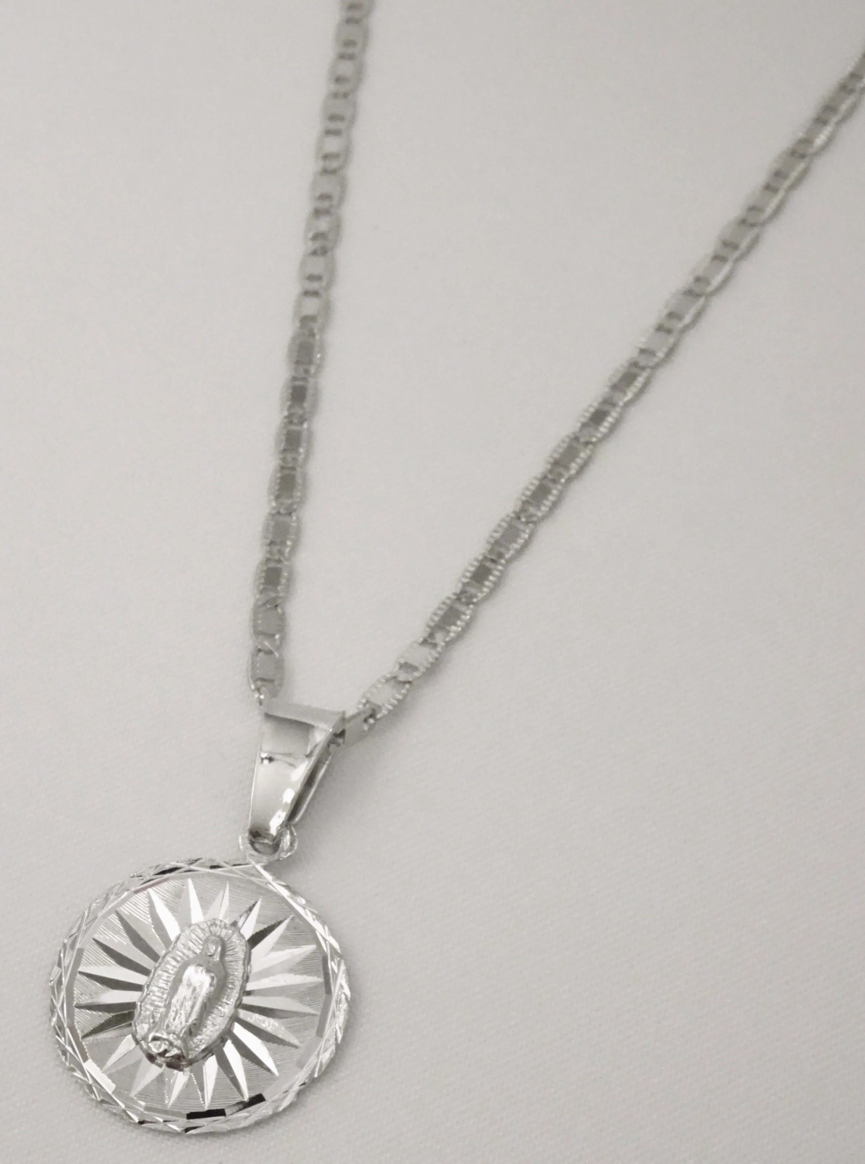 The Virgin Mary Medallion Necklace