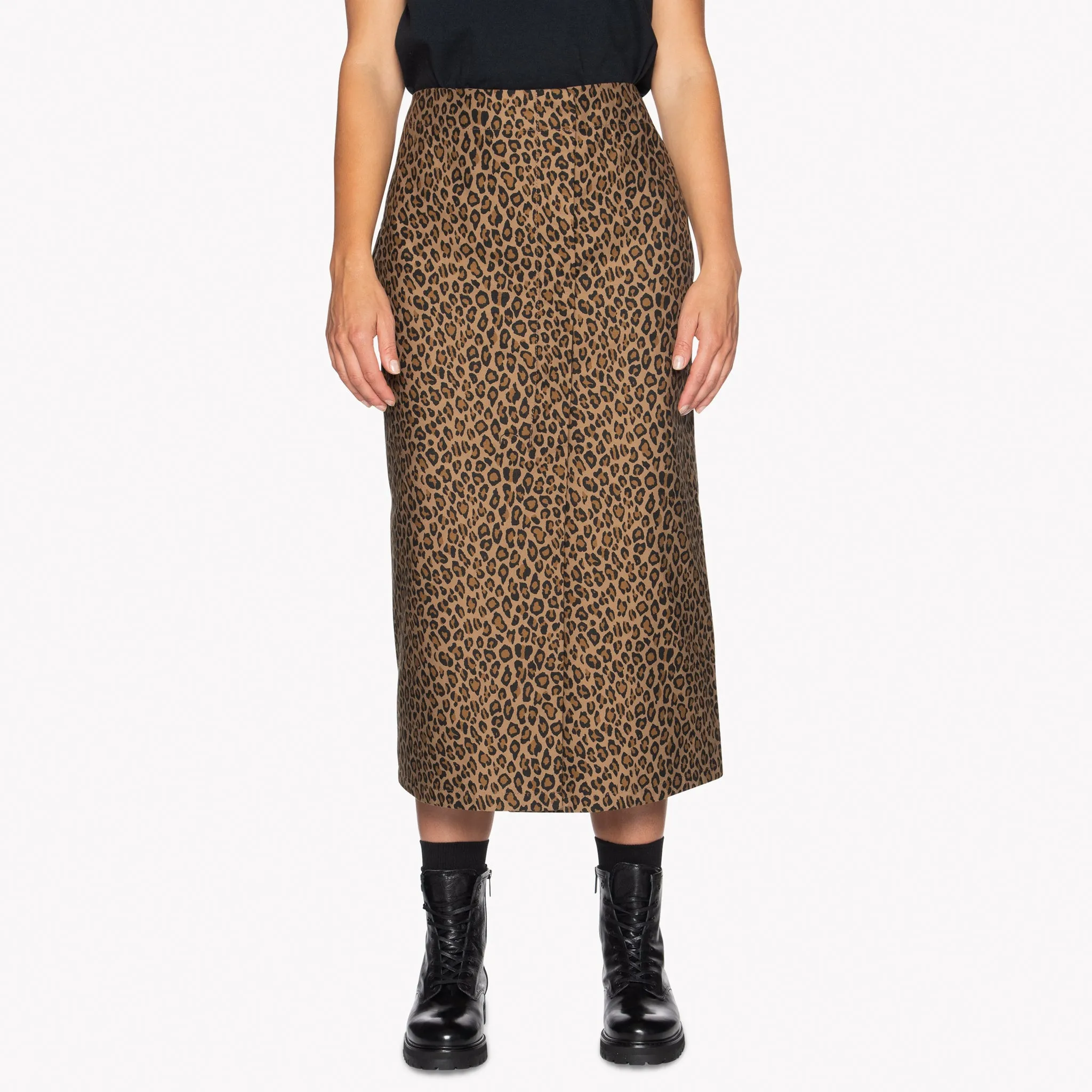 Wrap Skirt - Leopard Print