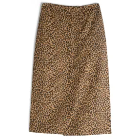 Wrap Skirt - Leopard Print