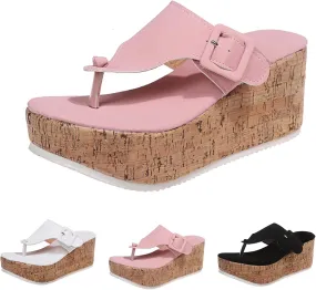 Yanzhenglip 2025 New Platform Sandals with Ankle Strap Open Toe Wedge Sandals for Women Wedge Sandals Platform Wedge Sandal Open Toe Sandals Dressy Summer Shoes